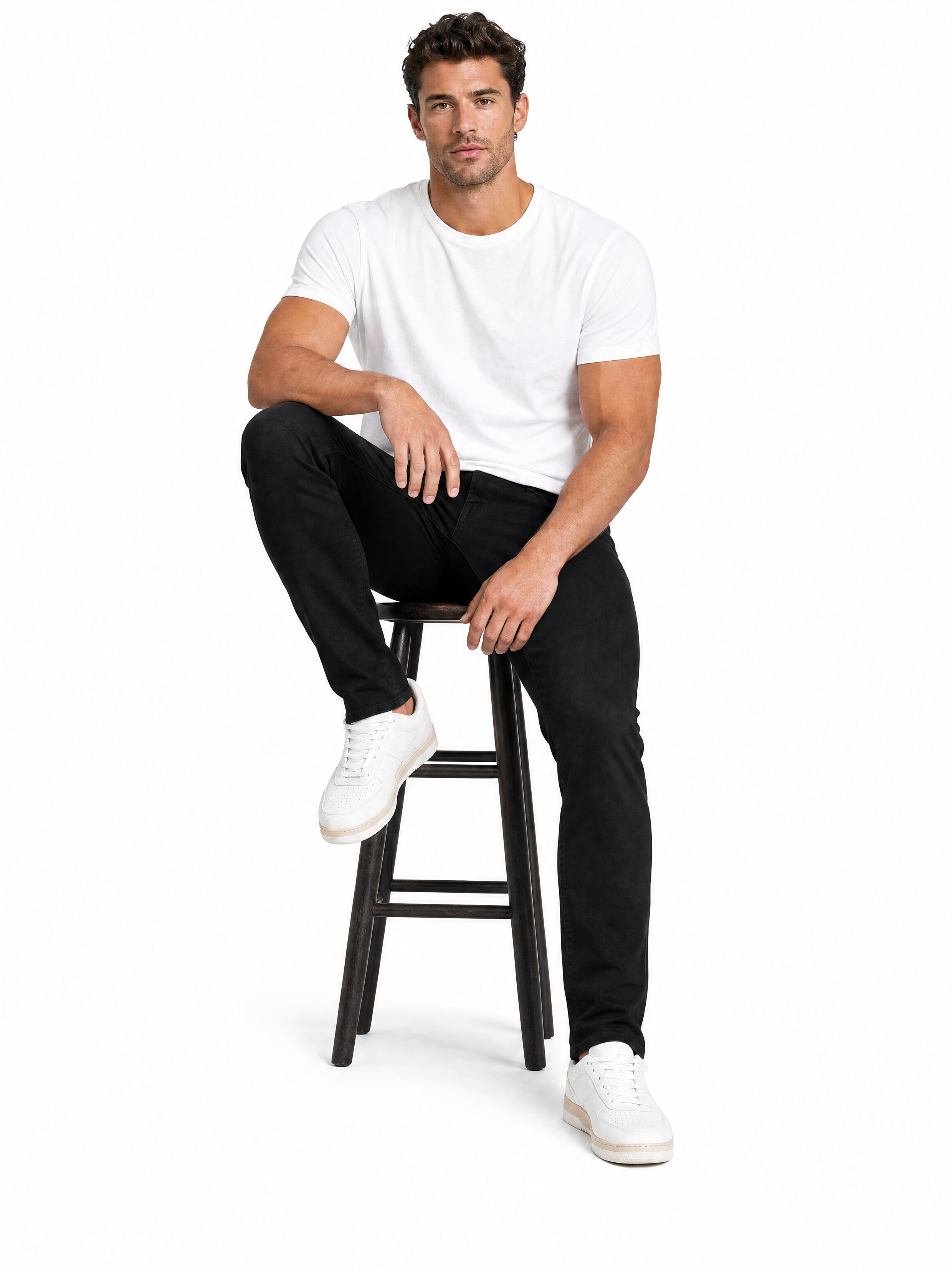 The Precision Jeans – Jet Black